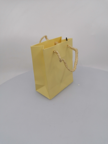 Malé žlté tašky, 12set, 14x6x11cm