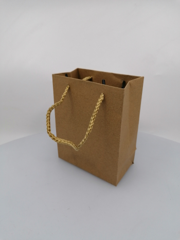 Malé hnedé tašky, 12set, 14x6x11cm